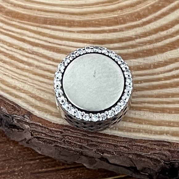 Pandora Halloween Pumpkin Jack O Lantern Silver Charm Bead - Picture 2 of 3